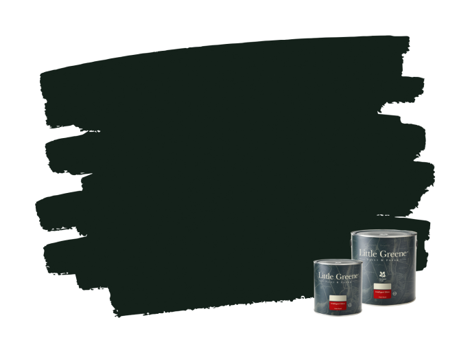 Little Greene Intelligent Gloss - Obsidiangrün 216