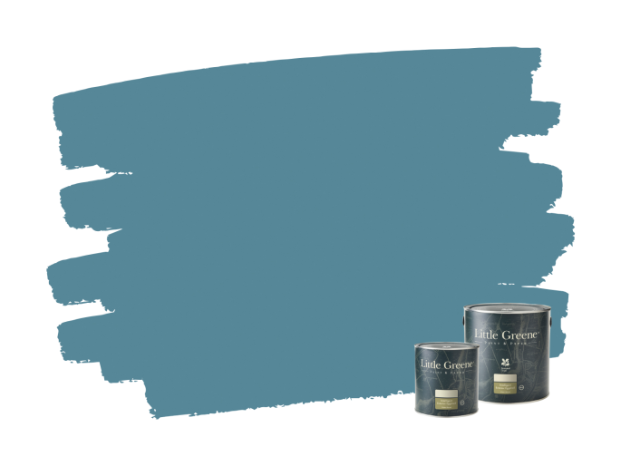Little Greene Intelligent Exterior Eggshell - Air Force Blue 260