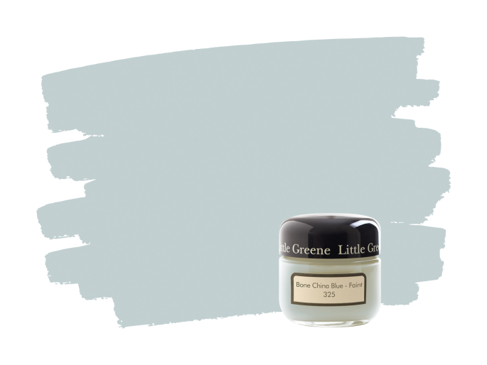 Little Greene Bone China Blue Faint 325 Probedose