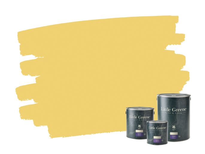 Little Greene Indian Yellow 335 Intelligent Eggshell