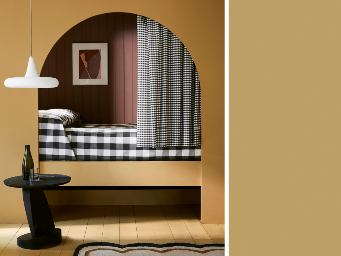 Little Greene - Bassoon 336 Bettverkleidung