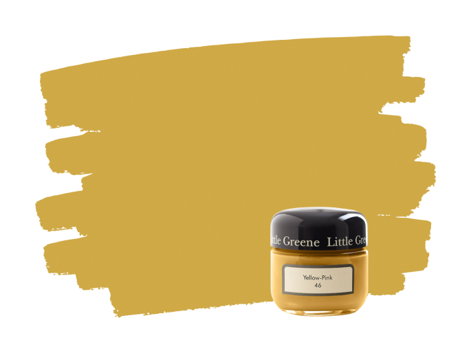 Little Greene Gelb Rosa 46 Probedose