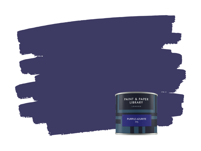 Farben- und Tapetenbibliothek Purple Azurite 715 Probedose