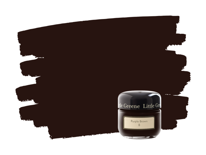 Little Greene Purpurbraun 8 Probedose