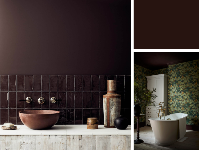 Little Greene Intelligent ASP - Violettbraun 8