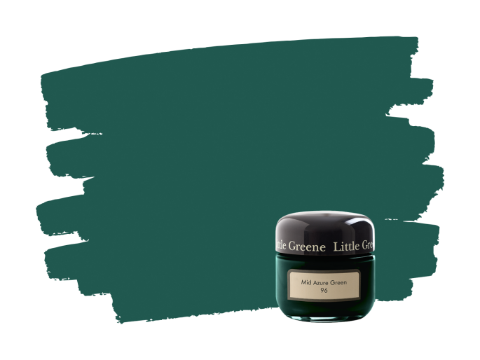 Little Greene Mid Azure Green 96 Probedose