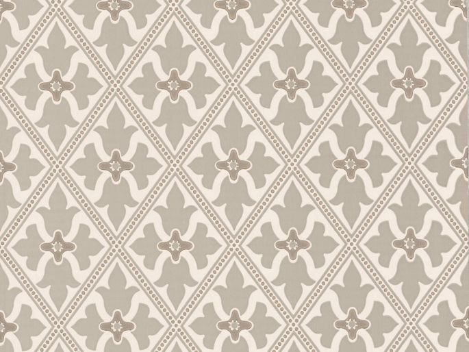 Bayham Abbey - Portland Tapete von Little Greene mit klassischem Muster