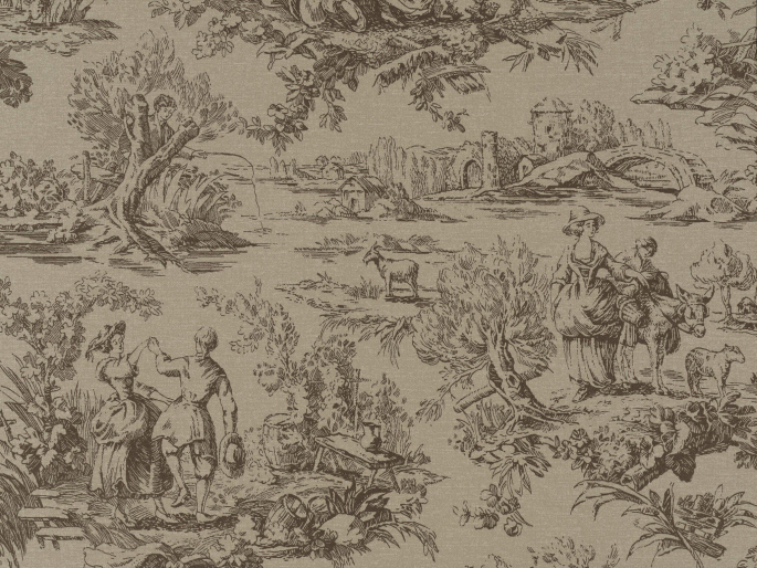 Little Greene Toile der Liebenden - Dachboden II