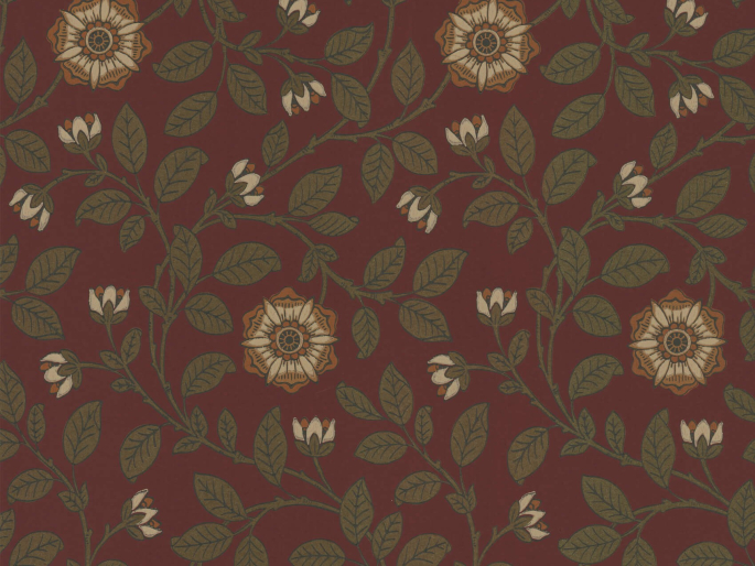 Little Greene Richmond Grün - Revival Rot
