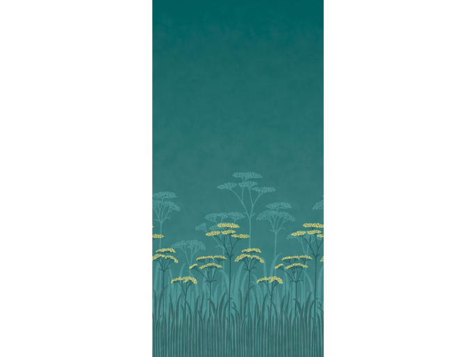 gemustert Achillea - Aurora Tapete von Little Greene 156x325 cm
