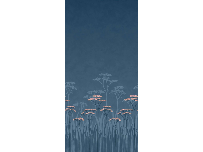 Little Greene Achillea - Nighttide Musterwiederholung 156x325 cm