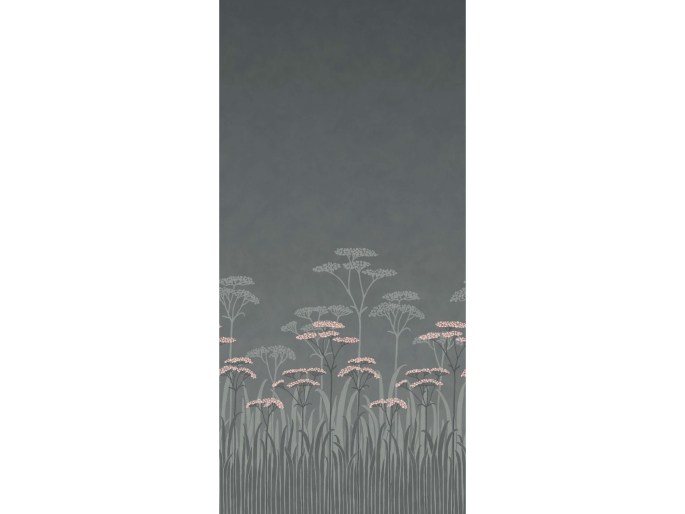 Little Greene Tapete Achillea - Twilight gemustert 156x325 cm