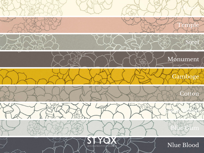 Paint & Paper Library Aeonium - Reines Weiß