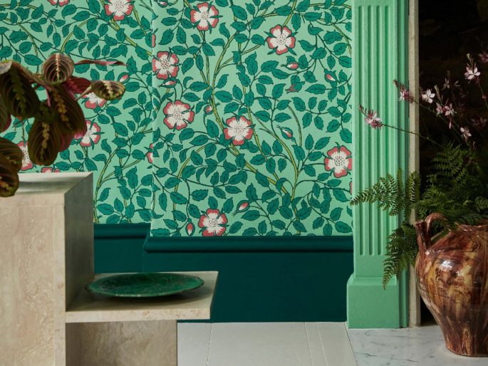 Little Greene Dornröschen - Grüner Verditer