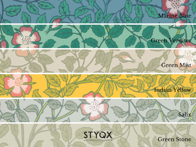 Little Greene Dornröschen - grüner Stein