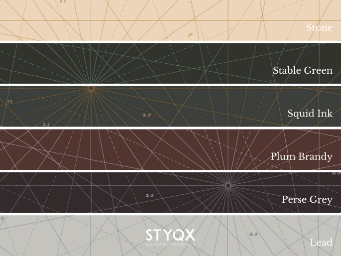 Paint & Paper Library Diagramm - Pflaumenbrand