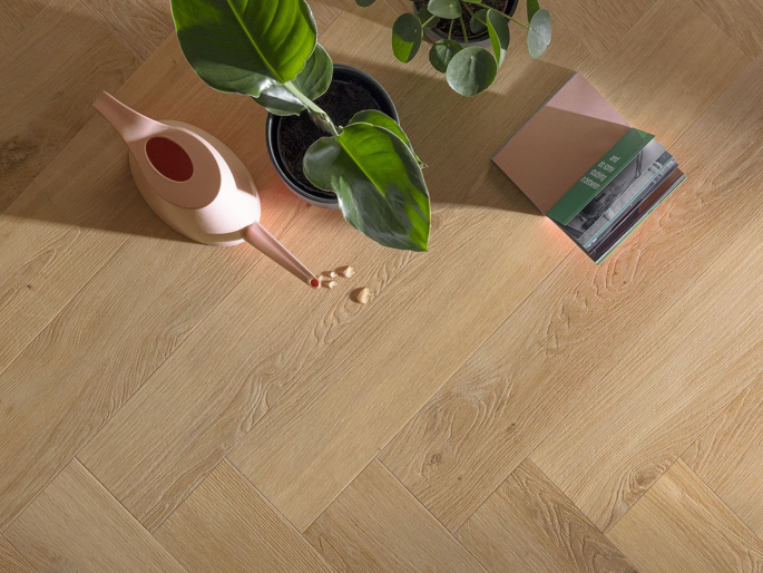 Floorify Fischgrätboden Anago F319 - klicken Vinyl