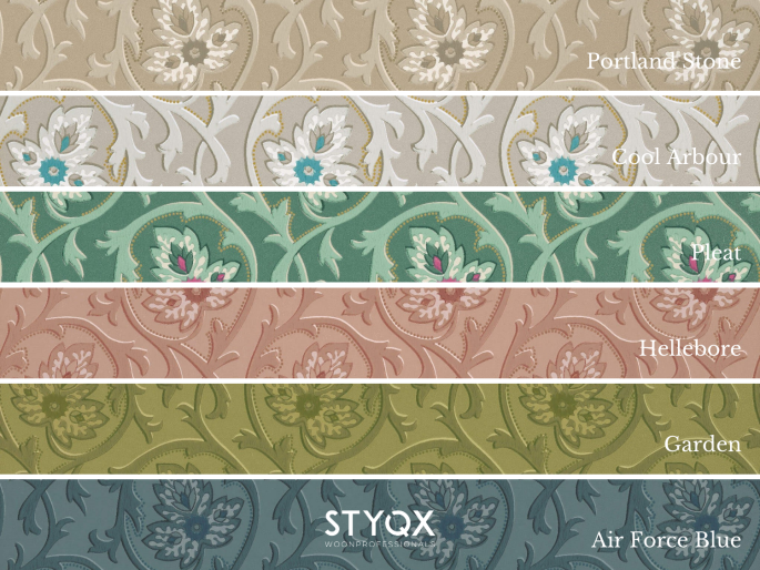 Little Greene Hoja - Plissee