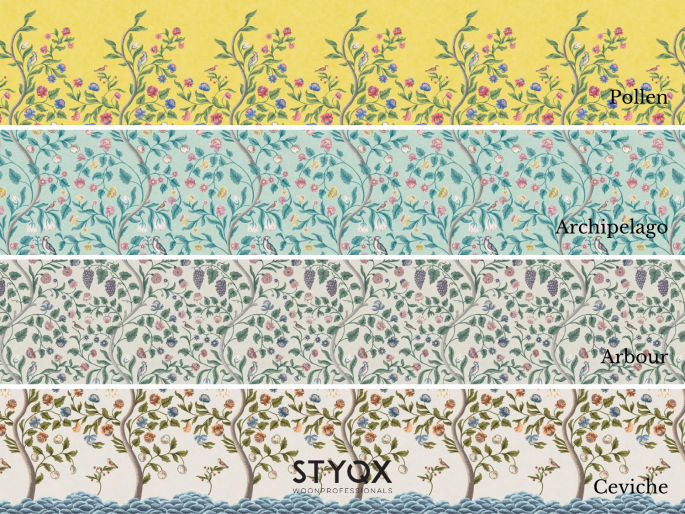 Little Greene Mandalay - Laube