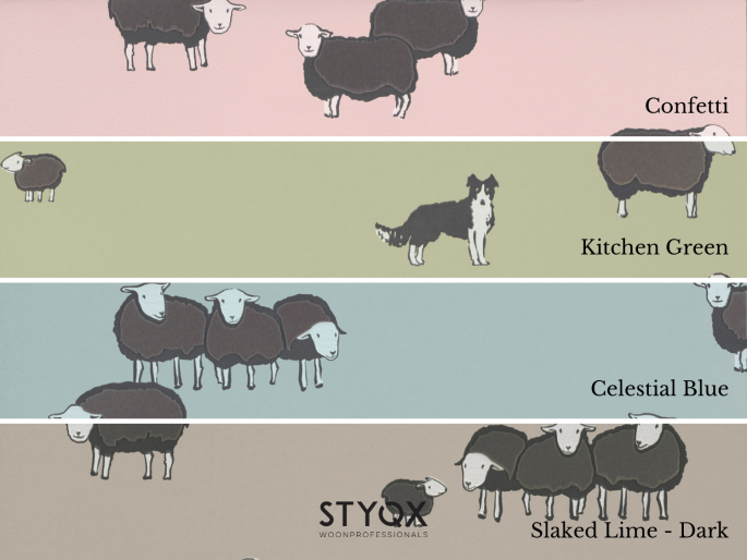 Little Greene Nip & Lassie - Küchengrün
