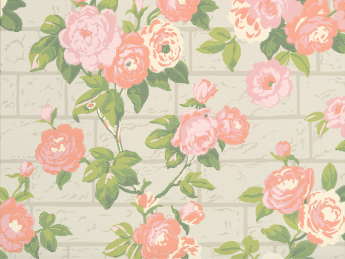 Little Greene Rosengarten - Grüner Stein