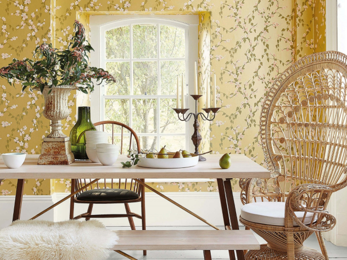 Little Greene Sakura - Gelber Glanz