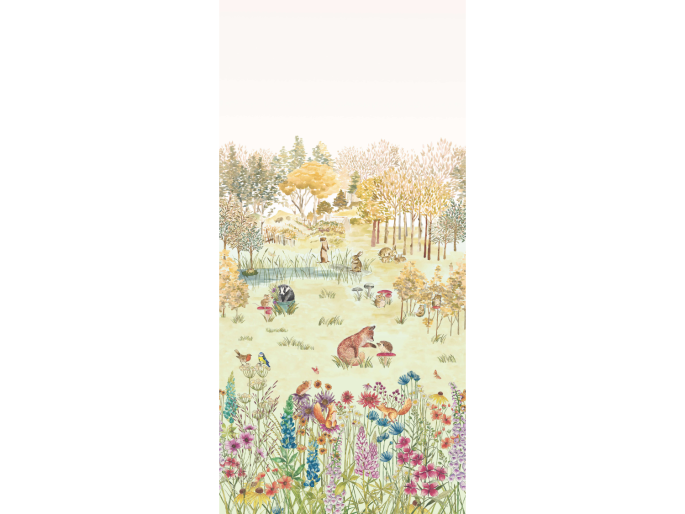 Little Greene Wandbild Potters Waldernte