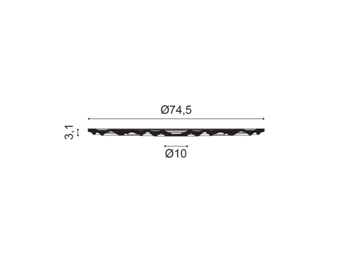 Orac Rosette R40