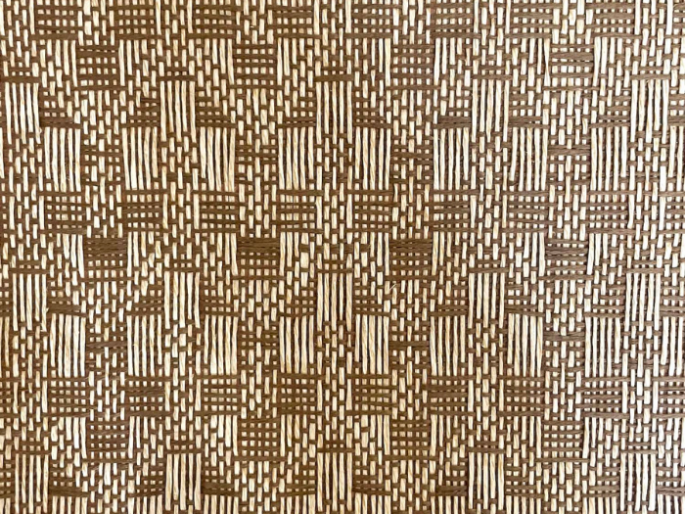Catchii Webart Tapete Aztec gemustert Braun-Beige - W014