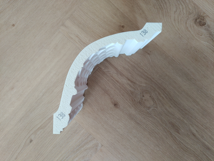 Gaudi flexible Stuckleiste 1.50.138