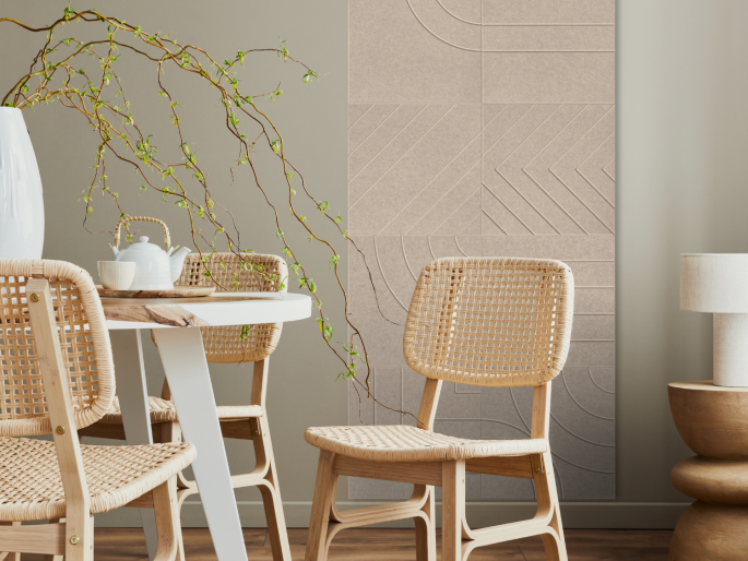 Maeven Art akustisches Paneel Loa I - Beige