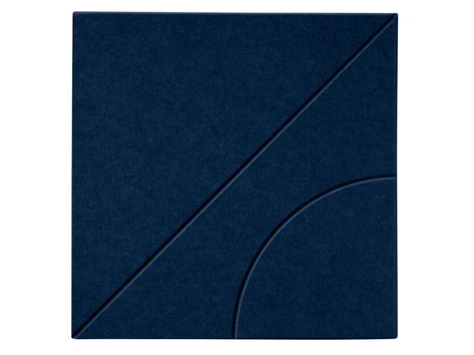 Maeven Art Akustikpaneel Sadé VI - Marineblau