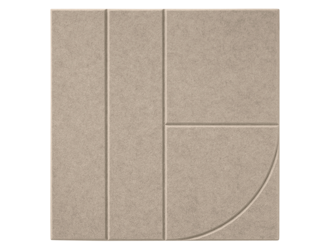 Maeven Art Akustikpaneel Sadé VIII - Beige