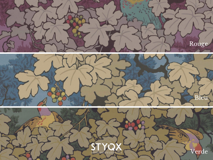 Little Greene Rebe - Blau