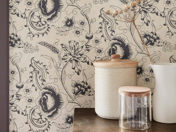 Little Greene Holzblock Mono - Knightsbridge