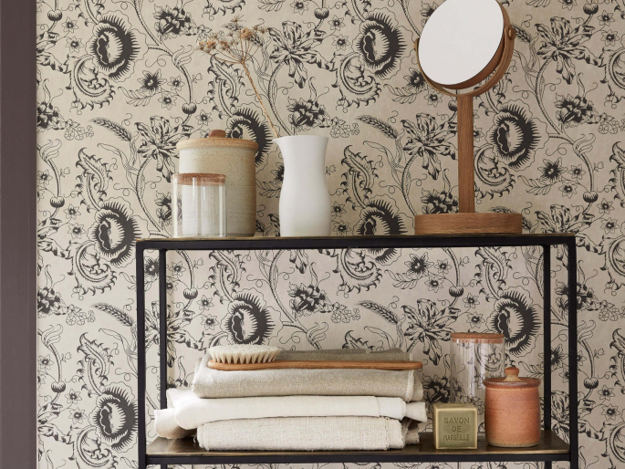Little Greene Holzblock Mono - Knightsbridge
